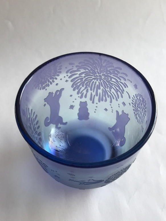 【父の日】犬（柴犬）の花火見物 4枚目の画像