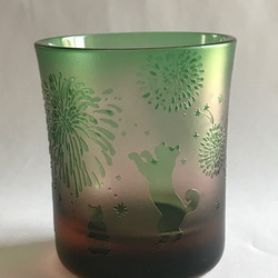 【父の日】犬（柴犬）の花火見物 5枚目の画像