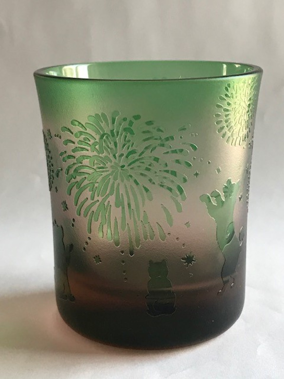 【父の日】犬（柴犬）の花火見物 8枚目の画像