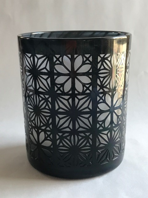 【父の日】組子文様（龍雲グラス） 3枚目の画像