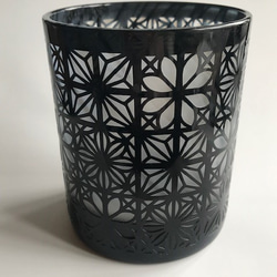 【父の日】組子文様（龍雲グラス） 1枚目の画像