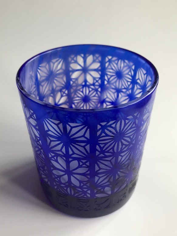 【父の日】組子文様（龍雲グラス） 6枚目の画像