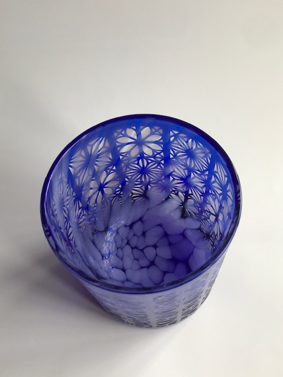 【父の日】組子文様（龍雲グラス） 7枚目の画像