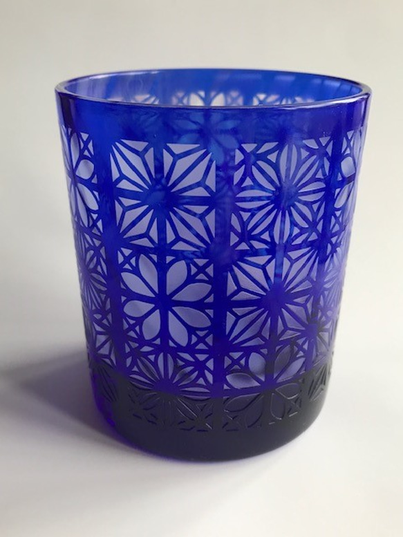 【父の日】組子文様（龍雲グラス） 8枚目の画像