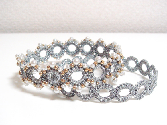 Silver Blooming Bracelet 1枚目の画像