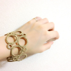 【ユカバルーン---様オーダー品】ring-a-ding bangle 3枚目の画像