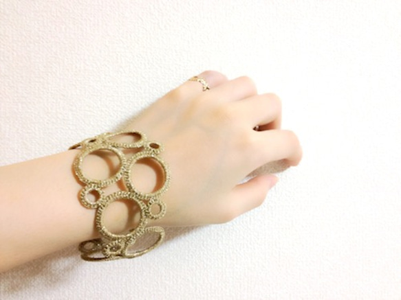 【ユカバルーン---様オーダー品】ring-a-ding bangle 3枚目の画像