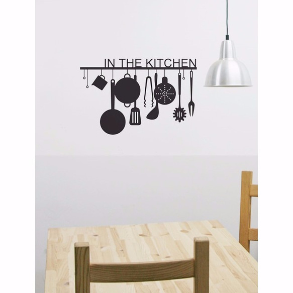 IN THE KITCHEN / デコステッカー,ウォールステッカー 1枚目の画像