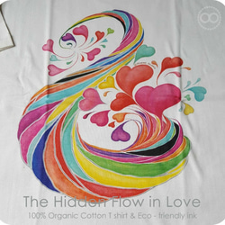 Organic Cotton T 有機棉 The Hidden Flow in Love 第7張的照片