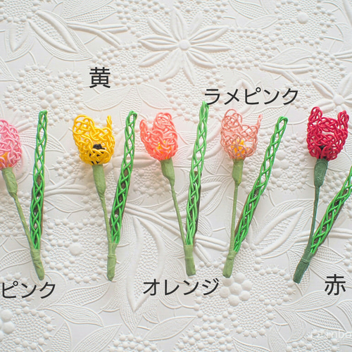 水引 チューリップ ブローチ ブローチ rainbow frog 通販 4814691