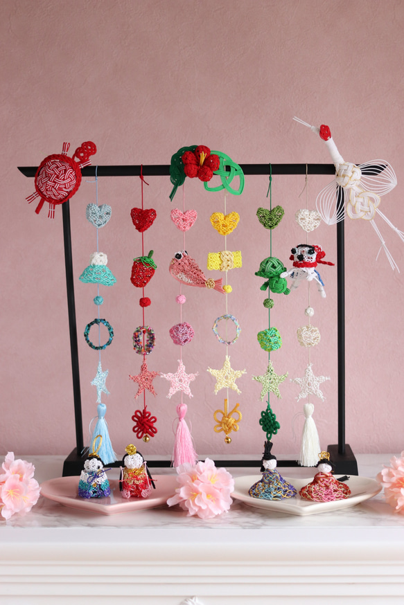 水引 つるし雛 立体・オブジェ rainbow frog 通販 8078284｜Creema