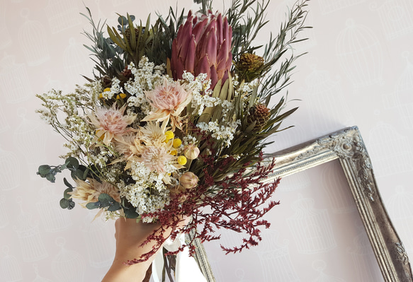 wedding bouquet＆boutonniere#セルリア 3枚目の画像