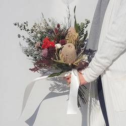 wedding bouquet＆boutonniere#バンクシア 1枚目の画像