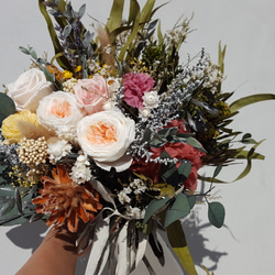 wedding bouquet＆boutonniere#アンティーク 4枚目の画像