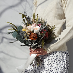 wedding bouquet＆boutonniere#アンティーク 5枚目の画像