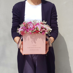 特集掲載【再販】BOXアレンジMサイズ//pink florets 2枚目の画像