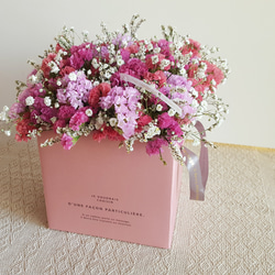 特集掲載【再販】BOXアレンジMサイズ//pink florets 4枚目の画像