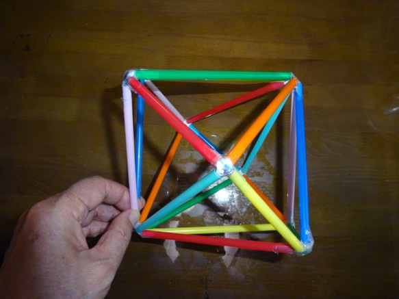 数学アートオブジェ 真値の正７角形を描く セプタゴンタ 製作キット 6枚目の画像