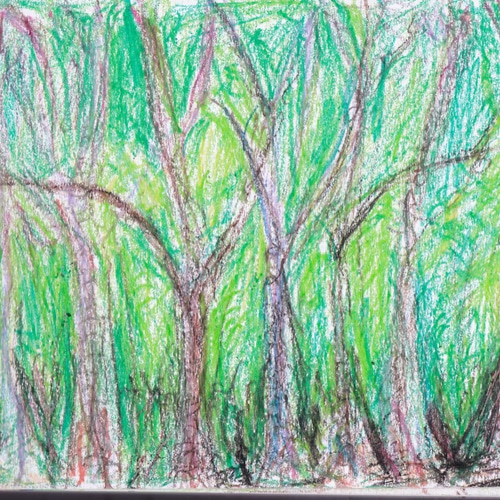 art32m－kギャラリー クレヨン画 2021 第1集A 絵画