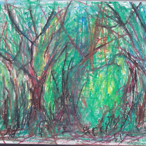 art32m－kギャラリー クレヨン画 2021 第1集A 絵画