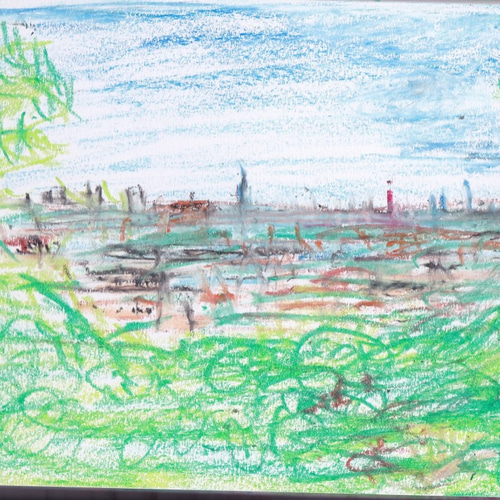 art32m－kギャラリー クレヨン画 2021 第1集A 絵画