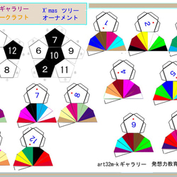 晴れやかブルー2022　ケプラー立体と正多面体の謎がこの３点のペパクラで完全解明！ペパクラ ３点セット 7枚目の画像