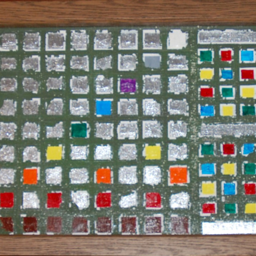 「細胞」抽象画 油彩 F4号 油絵 油彩 油彩画 絵 絵画【満月の海 】F4号の通販 by アート