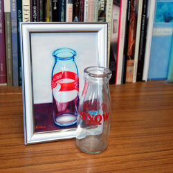 瓶の肖像シリーズ　牛乳瓶　2L判　写真 3枚目の画像
