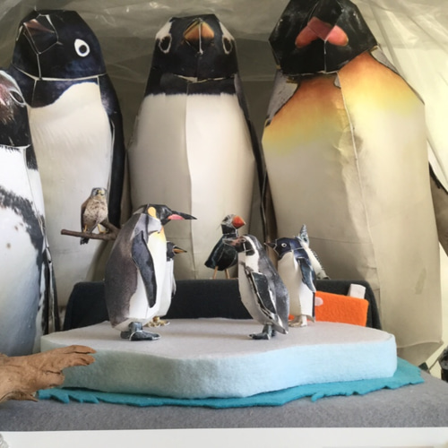 ブロッターアート 「ペンギン」図版 最古典希少シート 状態最良 コレクションに ブロッターアート 「ペンギン」図版 最古典希少シート 状態最良