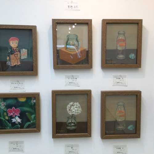 F3号スーパーリアリズム絵画 瓶の肖像シリーズ 牛乳瓶A 手作り