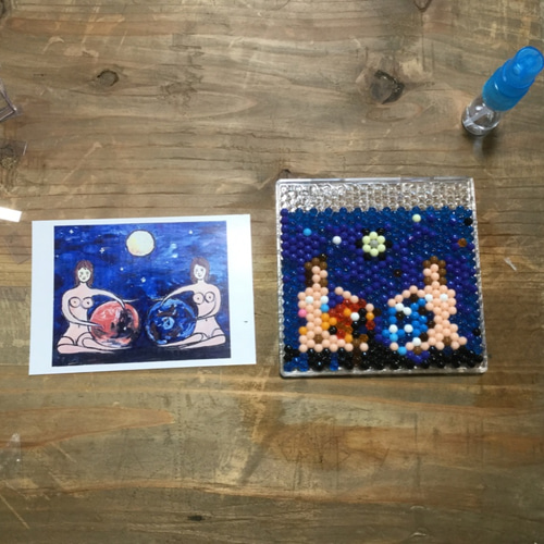 オマージュアート オマージュ キャンバスアート「ラグジュアリー ピン