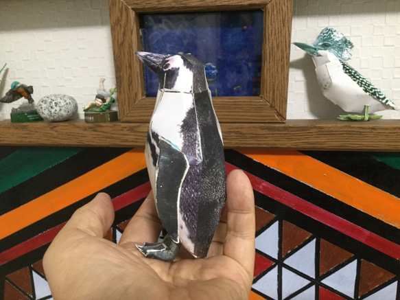 ケープペンギン ペーパークラフト　シリーズ　第６集　Ａ4版　3枚で送料込み 500円　 4枚目の画像