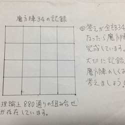 運が良ければ魔方陣も作れる。大人のための算数パズル B5版   パステルカラーガラスタイルバージョン 2 7枚目の画像