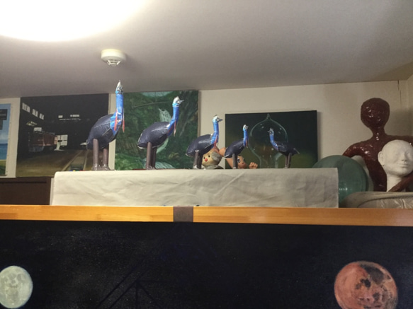 カソワリー ペパクラ  大小セット Ａ４版 ５枚 プリント 3枚目の画像