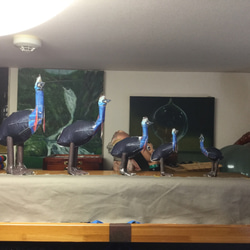 カソワリー ペパクラ  大小セット Ａ４版 ５枚 プリント 4枚目の画像