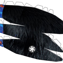 カソワリー ペパクラ  大小セット Ａ４版 ５枚 プリント 9枚目の画像