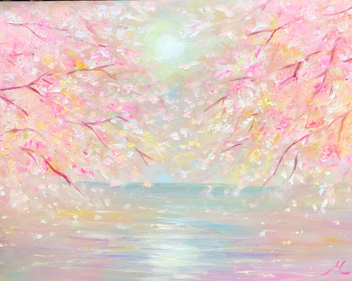 油絵　絵画　原画　再販なし『マーメイド』 油絵 絵画 原画 再販なし『マーメイド』