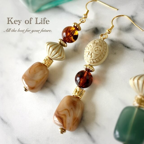 ♡124♡\とっても可愛い!!!/大ぶりピアス/アンティーク/ヴィンテージ