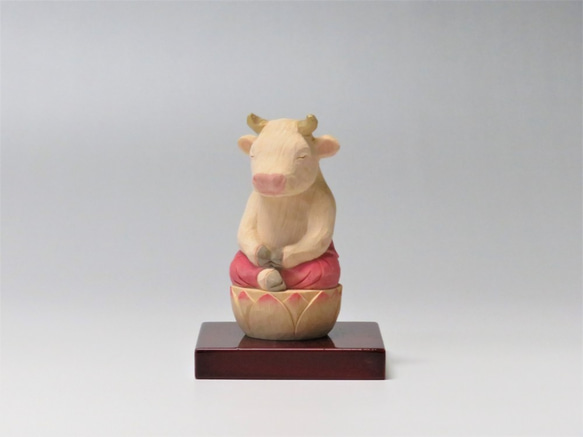 木雕牛佛禪牛佛2018 雕刻仏屋さかい的作品10929834｜Creema
