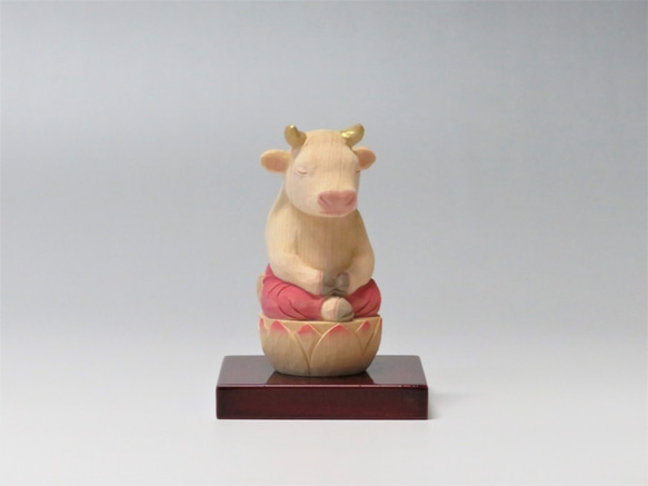 木雕牛佛禪牛佛2018 雕刻仏屋さかい的作品10929834｜Creema