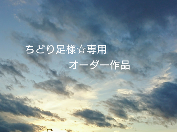 ちどり足様☆オーダー作品 1枚目の画像