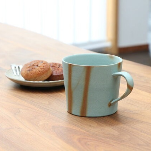 古美術 備前焼 美人 杯 マグカップ □備前マグカップ - 備前焼