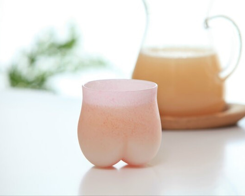 終売】ゆれる桃尻グラス グラス 美観堂 家具と暮らし店 通販 10642491
