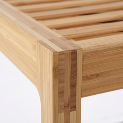 【グッドデザイン賞】竹素材でしなる座り心地の良いダイニングチェア（肘付き）【椅子】 5枚目の画像