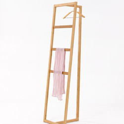 手作り一点もの】自立するコンパクトなハンガーラック ハンガーラック