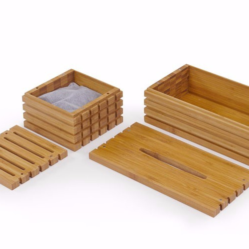 ハンドメイド】国産竹使用のティッシュBOX いつい