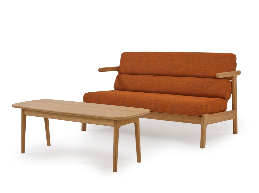 コンパクトなリビングテーブル（ローテーブル）【一点ずつ手仕上げ・送料無料】