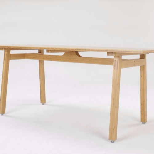 無印良品　竹材　ダイニングテーブル　幅125cm 20％引き！値下げ/無印良品(MUJI)の竹材ダイニングテーブルです