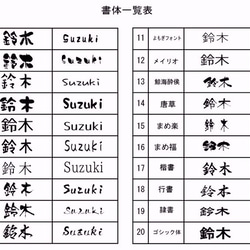 ≪送料無料≫シンプルだけどカワイイ♪デザイン表札　絵柄、文字の配色を自由に変えら れます。二世帯用にも◎ 7枚目の画像