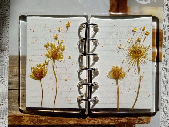 植物花卉手札筆記本 | 日記本 | 個性化筆記本 | 祝福 第3張的照片